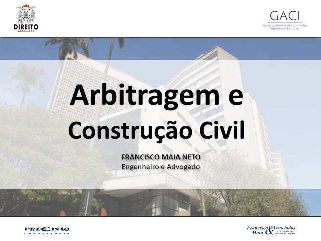 Arbitragem e Construção Civil